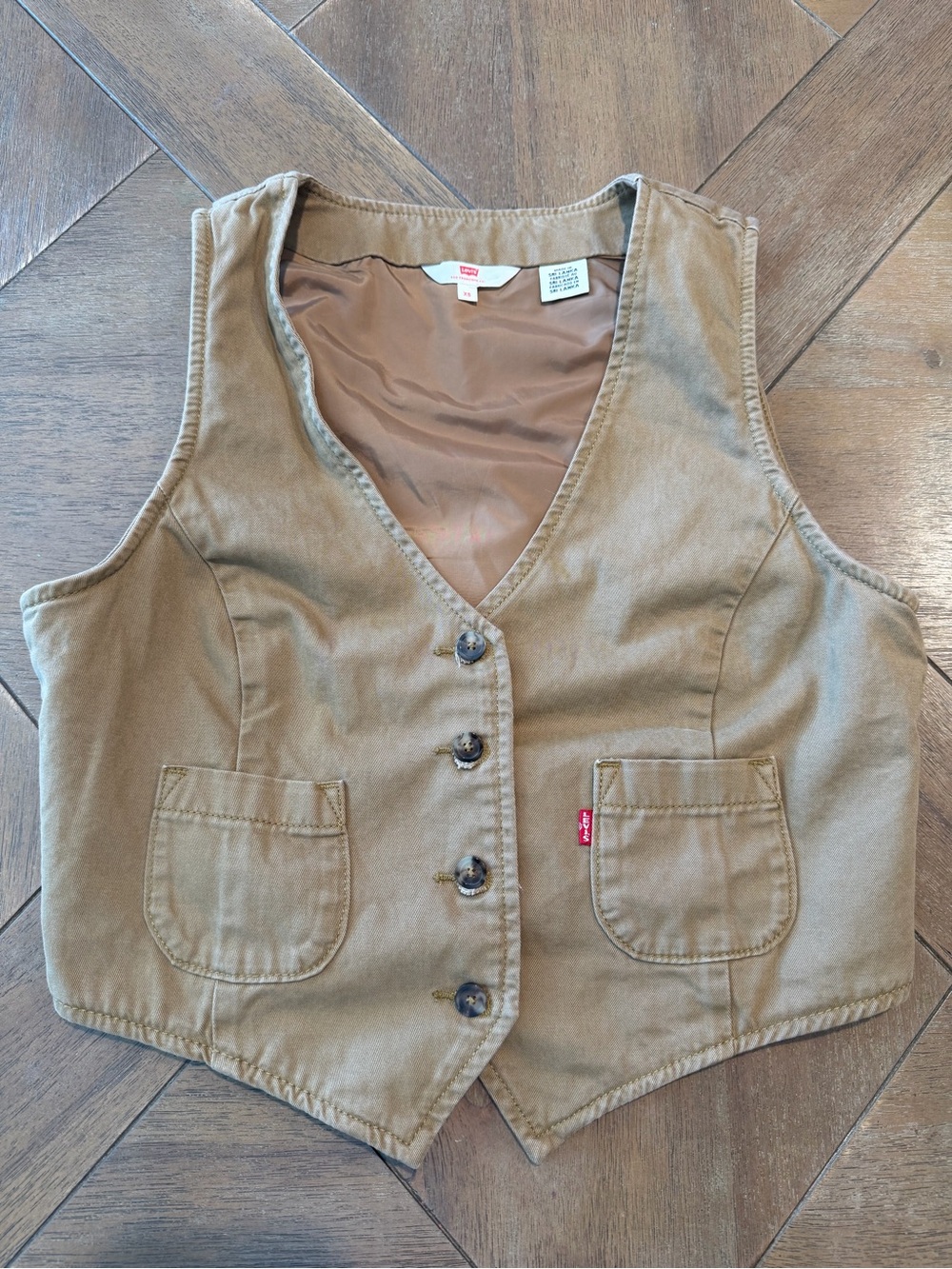 Levi’s Premium / Tailored Vest / Brown Size XS